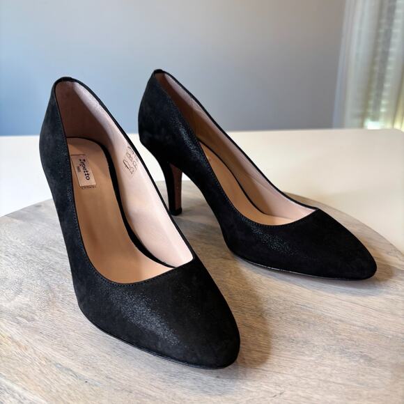 NEW Repetto Diva Clap 75 AD Black Suede Luxury Heels EU Size 39 US Size 9 - Picture 4 of 14